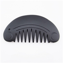 开光正品天然泗滨砭石保健梳子刮痧按摩板防脱发改善失眠批发