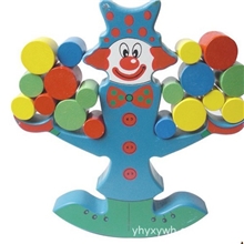 【益智】小丑平衡积木diy玩具YX158
