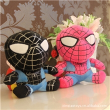 18CM蜘蛛侠娃娃机公仔7寸抓机娃娃批发厂家直销