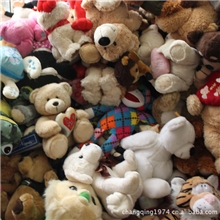 毛绒玩具，库存玩具，库存毛绒公仔大量批发25--35厘米婚庆礼品