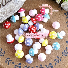 树脂大号立体小蘑菇仿真奶油手机美容DIY饰品配件批发Z401