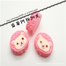 Hellokitty轻松熊食玩系列手机美容diy饰品仿真奶油甜点棒冰蛋糕