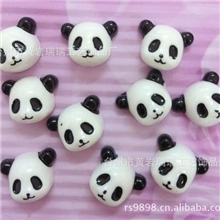 熊猫手机防尘塞手机配件树脂半立体熊猫头