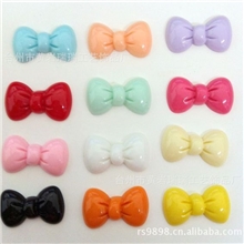 树脂领结手机美容批发DIY饰品配件树脂领结24mm