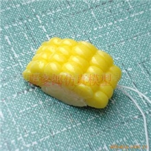 厂家批发供应高仿真食品模型手机挂件/钥匙扣，仿真食品