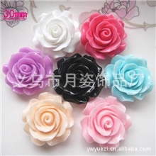 DIY手机美容仿真奶油日韩树脂花30MM