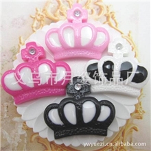 DIY手机美容树脂配件树脂皇冠3色订500个每色0.4元一个