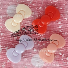 日系树脂蝴蝶结iphone4Sipaddiy奶油手机壳美容贴钻23mm