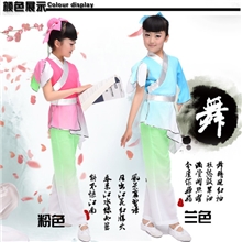厂价直销儿童汉服表演出服舞蹈服古代书生服装书童服
