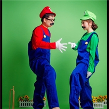 成人超级玛丽奥衣服MARIO马里奥cos服装服饰cospl万圣节服