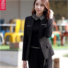 新款职业装女装套装秋装ol韩版套裤正装工作服装时尚厂家批发