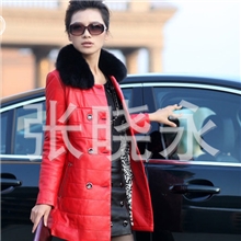 承接各类女皮装中长款羽绒服制版放码