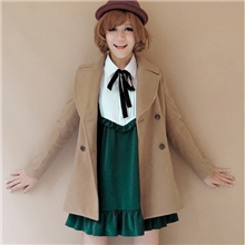 承接各类风格女大衣外套风衣制版放码写工艺