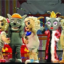 厂家直供喜洋洋灰太狼卡通人偶服装定制喜洋洋灰太狼道具服装