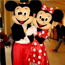 厂家直供卡通人偶服装定制卡通人偶服装表演服装道具服装米奇