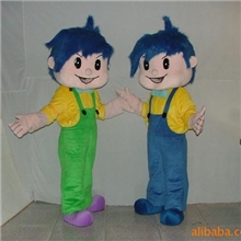 供应卡通公仔服装\儿童露脸服装.\新品热卖中国娃娃