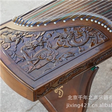 大量供应雅韵古筝楠木精雕九龙吟收藏古筝附收藏证