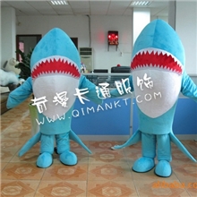 鲨鱼卡通服装，卡通人偶卡通服饰
