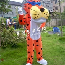 豹子卡通人偶服装