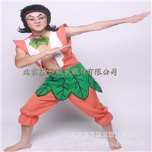 【慕莎】葫芦娃舞台演出服葫芦兄弟表演服王祖蓝演出服厂家直销