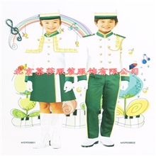 【慕莎】舞台演出服小孩升旗手服装少儿童军乐队管乐队仪仗队