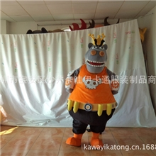 厂家直销卡通动漫服装卡通人偶服装舞台动漫大拇哥人偶大魔王