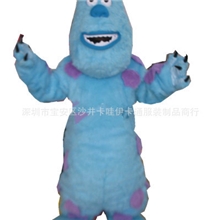 厂家直销动漫人偶服舞台表演服行走人偶怪兽大学毛怪苏利文