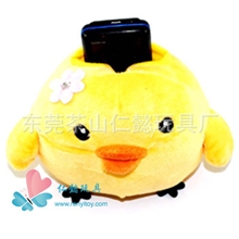 【来图来样】东莞毛绒玩具厂订做毛绒玩具手机座、定制毛绒手机座