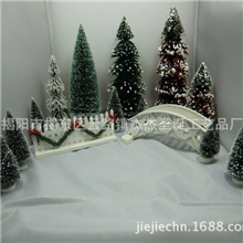 圣诞树小树圣诞桥迷你树圣诞礼品麻树（生产基地）