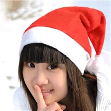圣诞节礼品圣诞帽子特价圣诞树装饰品成人儿童圣诞帽子