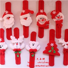 圣诞装饰品圣诞礼品赠品圣诞用品圣诞拍拍圈圣诞手圈