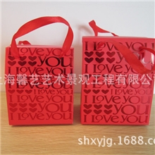 婚庆用品个性创意结婚糖果盒包装大号手提喜糖盒子中礼盒批发