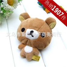 毛绒玩具批发884立体轻松熊卡通零钱包优质原版正品热销款