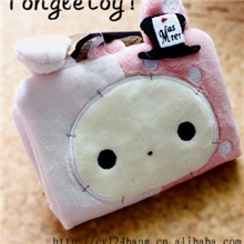 实用1211忧伤马戏团悠悠兔信用卡包正品吊牌毛绒卡通小物卡册