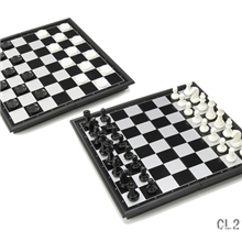 儿童棋类玩具批发2合1国际象棋和西洋跳棋