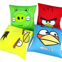 思乐康现货热销愤怒的小鸟粒子抱枕4色可选可定做礼品抱枕