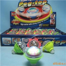 供应闪光花边陀螺3608，玩具陀螺