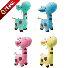 厂家最特价批发热卖产品毛绒长颈鹿公仔玩偶圆斑点梅花鹿37