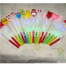 七彩闪光棒/卡通闪光棒/喜洋洋发光棒/荧光棒/圣诞节闪光棒
