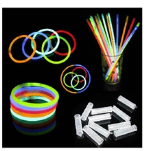 厂家供应一次性荧光棒个性荧光手镯带转接头DIY荧光棒