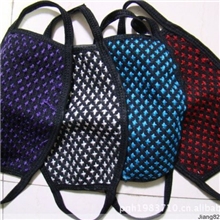 批发纯棉双层保暖口罩/星花毛线时尚口罩/防护口罩