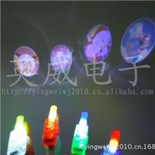 厂家供应优质喜洋洋/熊出没投影手指灯新奇特发光玩具小礼品