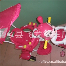 厂家直供儿童三轮车手推车童车