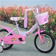优惠供应12寸14寸16寸白雪公主图案运动款童车儿童自行车