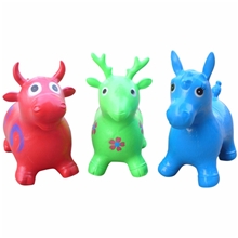 新品现货100%无毒胶马加厚儿童跳跳马充气骑马重1110克跳跳鹿