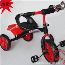 童车厂家批发儿童三轮车简易三轮车三轮自行车童车批发