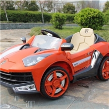 文熙尔新款兰博基尼儿童电动车童车遥控玩具宝宝可坐四轮汽车8188