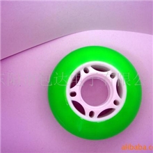 供应优质环保80*24溜冰鞋PU水果轮(图)