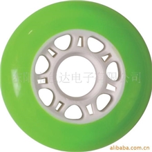 供应优质环保64*24旱冰鞋PU水果轮(图)