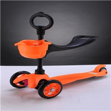 【带坐垫】MINI卡通米奇儿童滑板车/三用（适合1-7岁）迷你童车